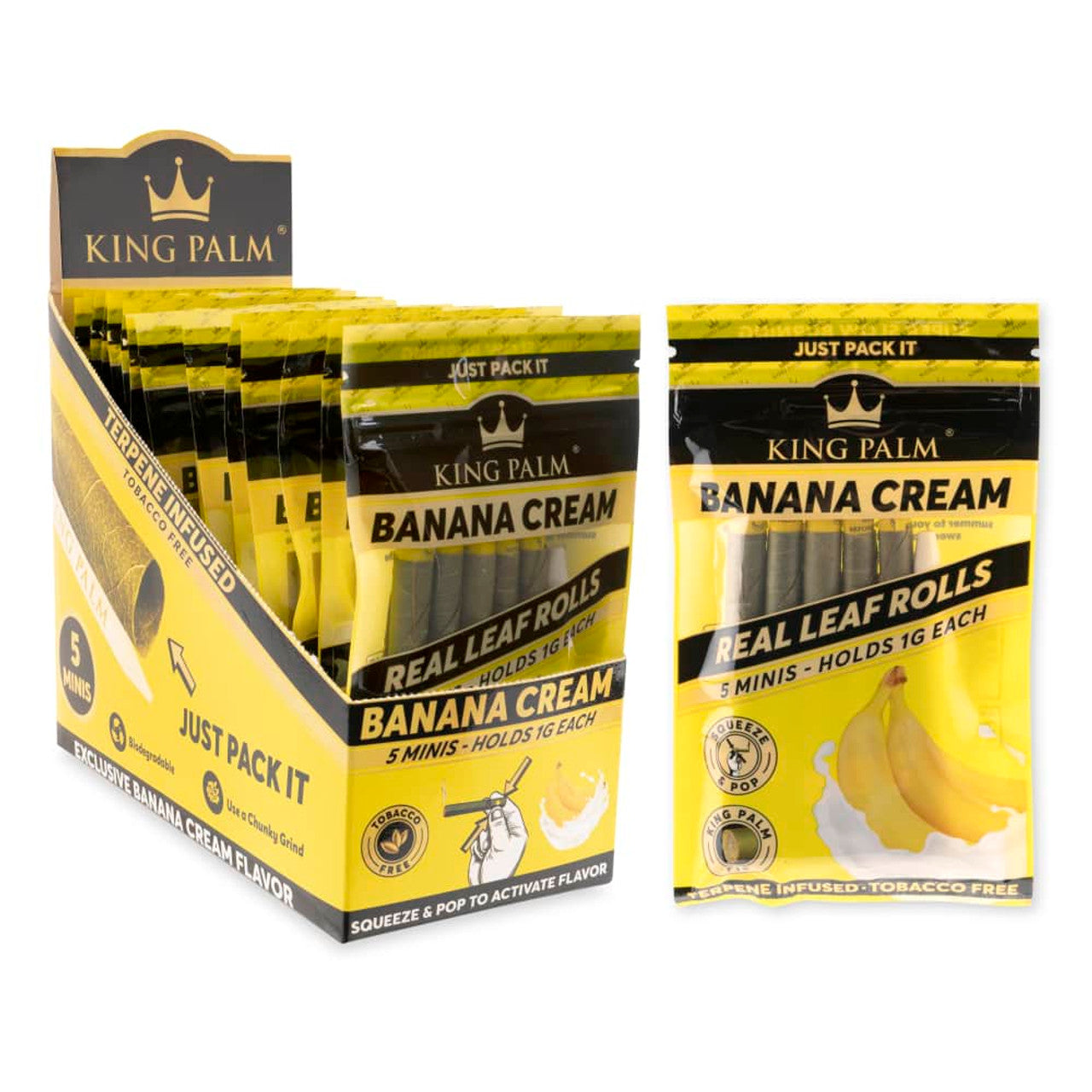 King Palm Banana Cream (5 minis)