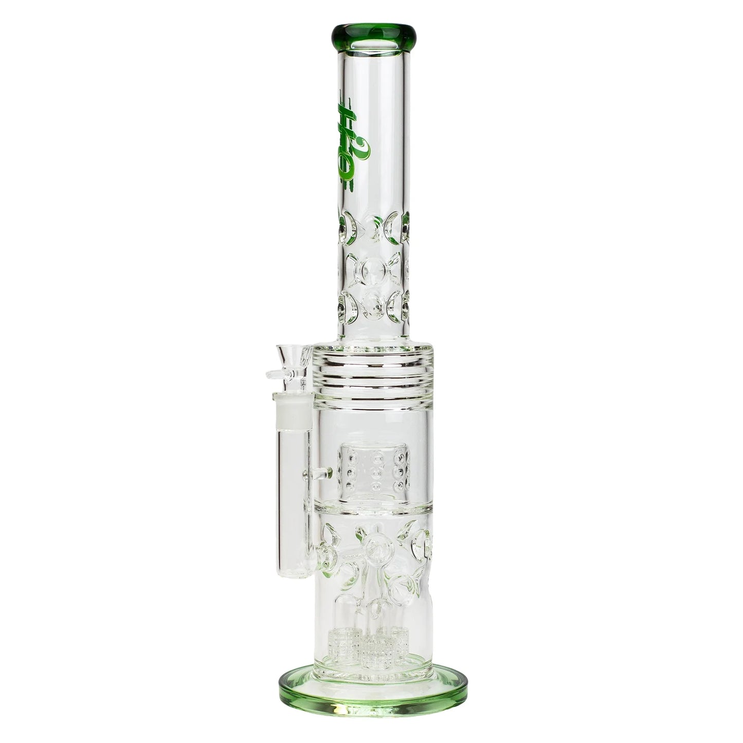 H2O Stemless Triple Showerhead Perc (Green)
