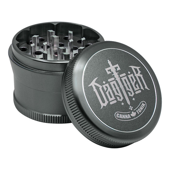 Canna Tonik 55mm Dagger Grinder - Grey
