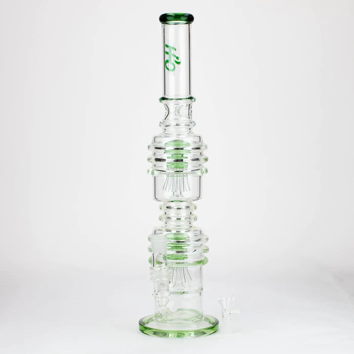 H2O Stemless Double Mushroom Tree Perc (Green)