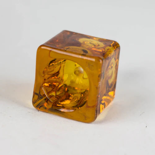Cube Bowl - Amber