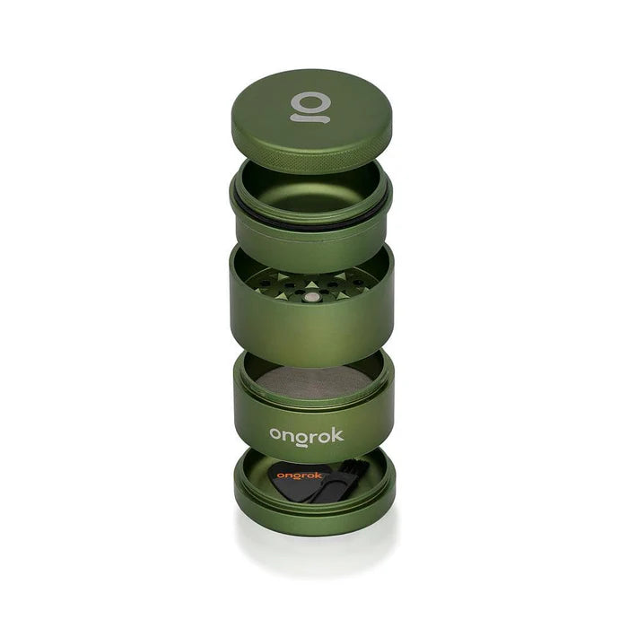 Ongrok 5-Piece Storage Grinder - Green