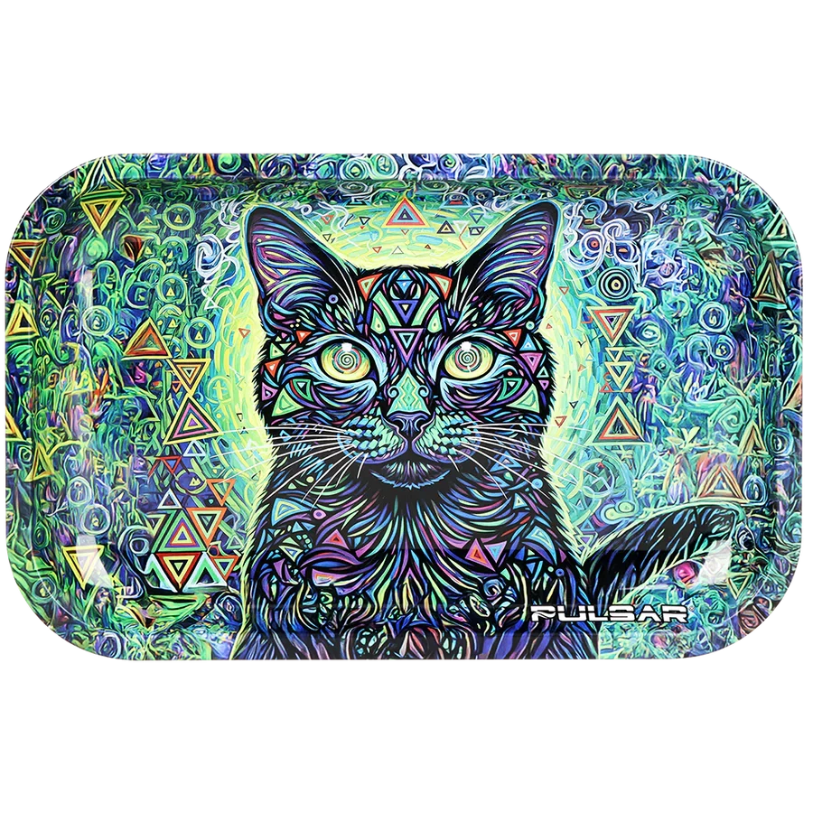 Pulsar Metal Rolling Tray - 11"x7 Cat-Atonic