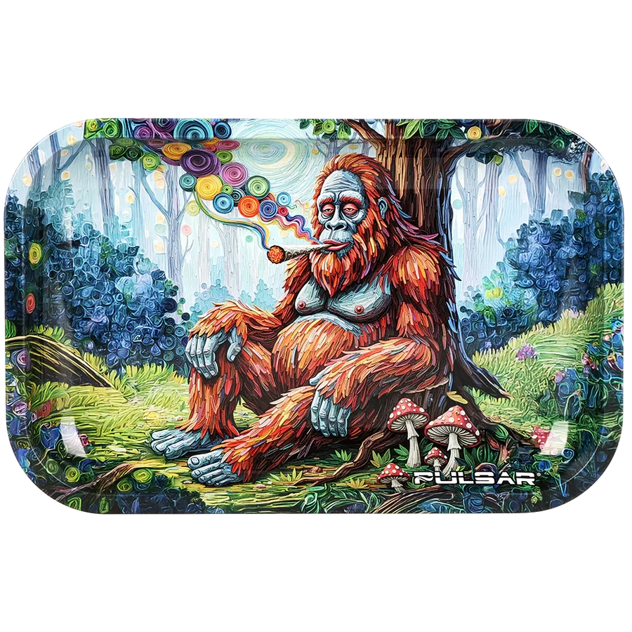 Pulsar Metal Rolling Tray - 11"x7 Bigfoot Break Time