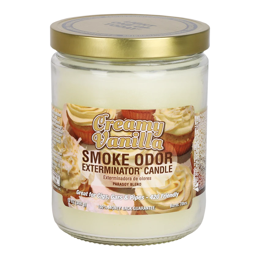 Smoke Odor Exterminator Candle 13oz Creamy Vanilla