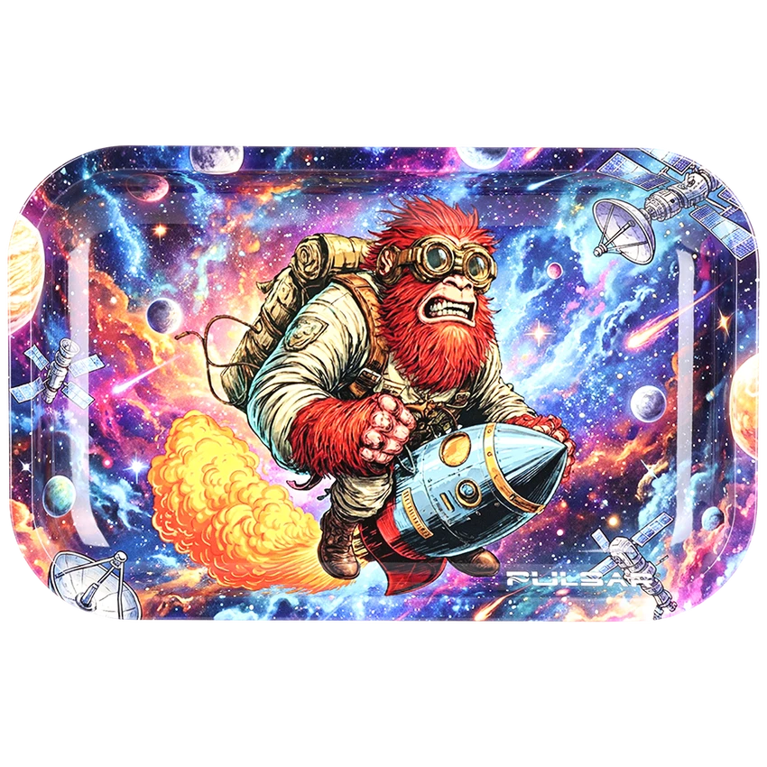 Pulsar Metal Rolling Tray - 11"x7 Bigfoot Blast