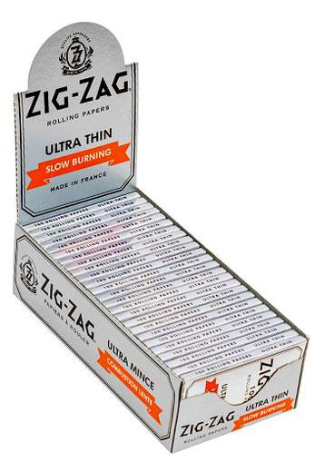 Zig-Zag Slow Burning Rolling Papers - Ultra Thin Single Wide