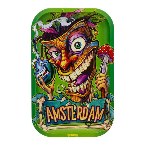 G-Rollz Amsterdam Tiki Rolling Tray