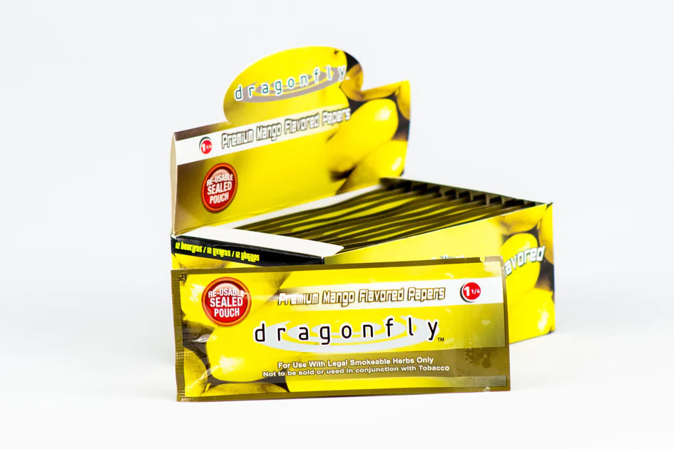 Dragonfly Premium Flavoured Papers - Mango