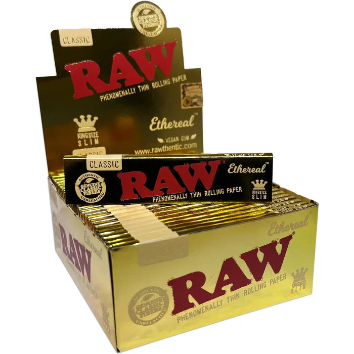 Raw Ethereal Papers - King Slim Size