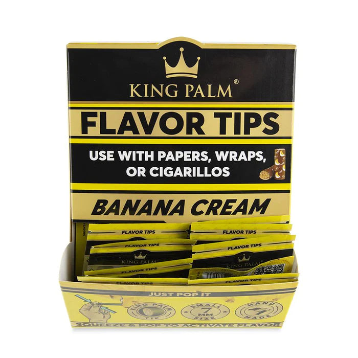 King Palm Flavor Tips - Banana Cream