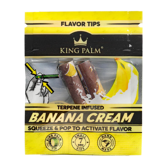 King Palm Flavor Tips - Banana Cream