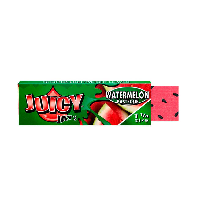 Juicy Jay's Flavored Papers 1 1/4 Size - Watermelon