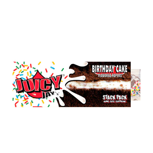 Juicy Jay's Flavored Papers King Size - Birthday Cake (stack pack)
