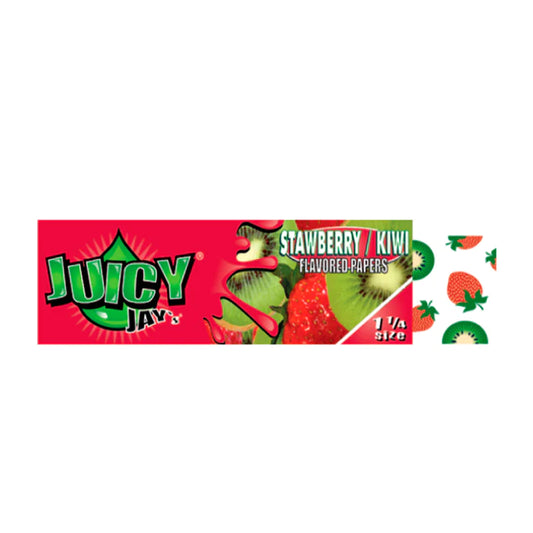 Juicy Jay's Flavored Papers 1 1/4 Size - Strawberry Kiwi