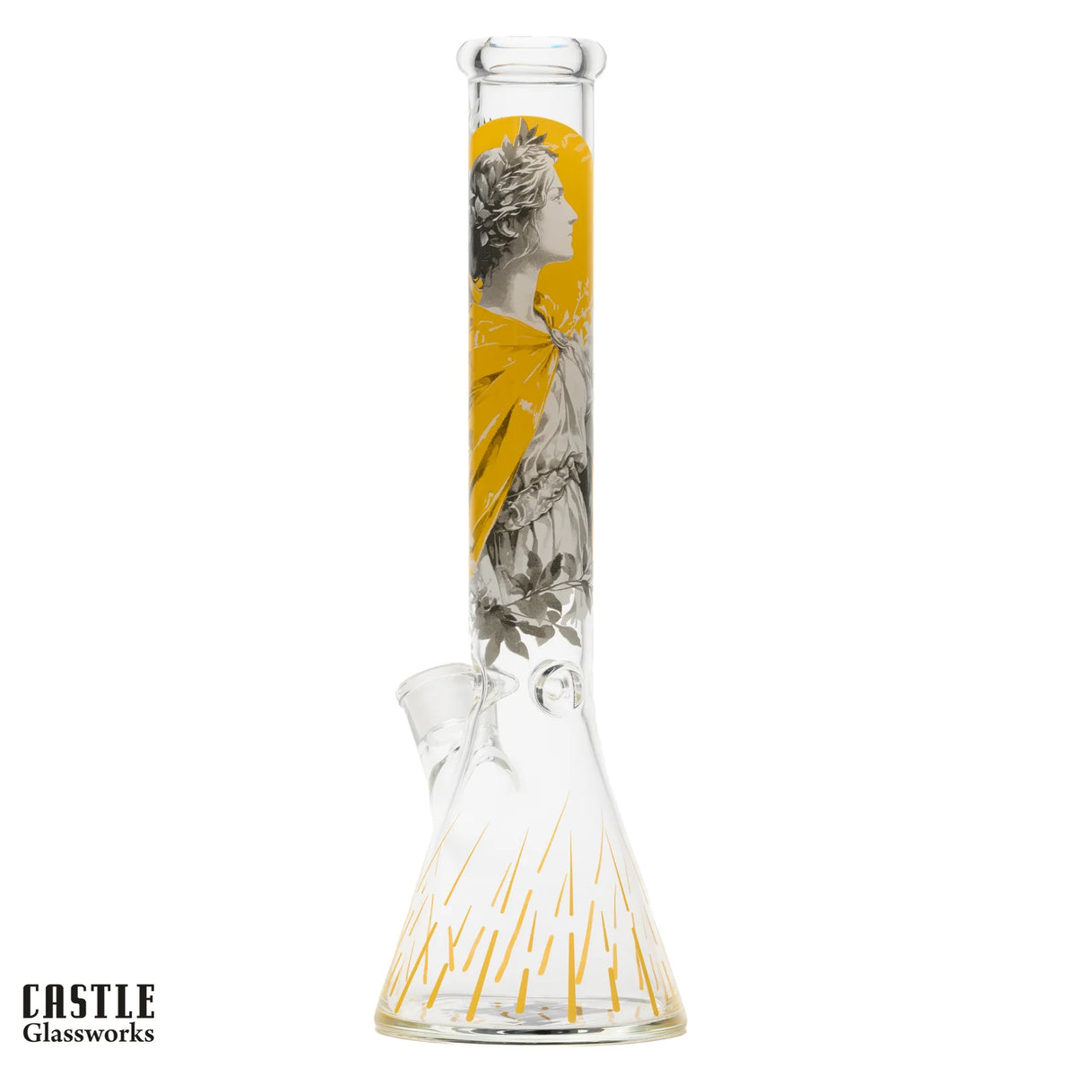 16" Princess Warrior Beaker Bong 5mm