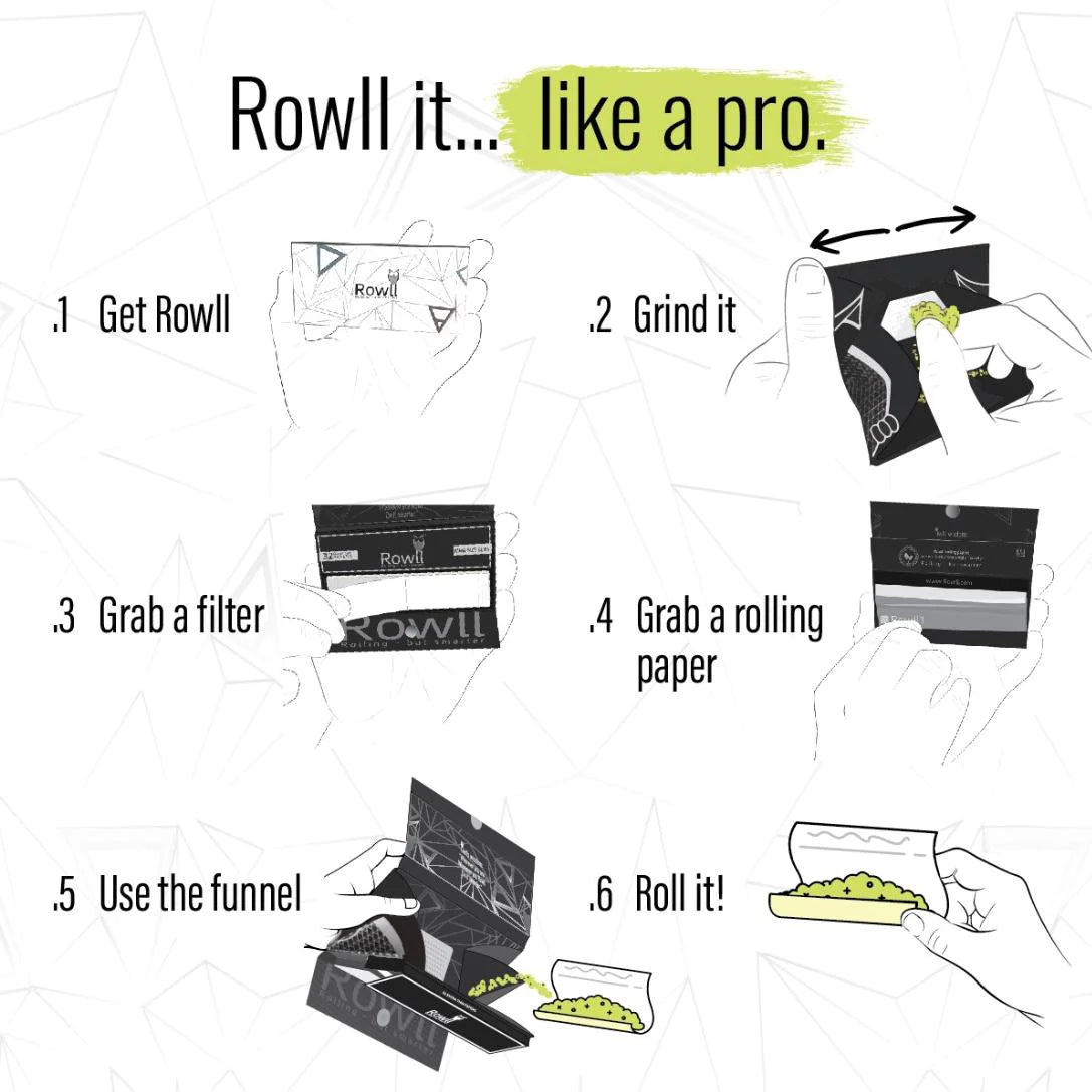 Rowll Classic Rolling Kit - Unbleached