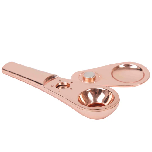 Magnetic Metal Pipe - Rose Gold