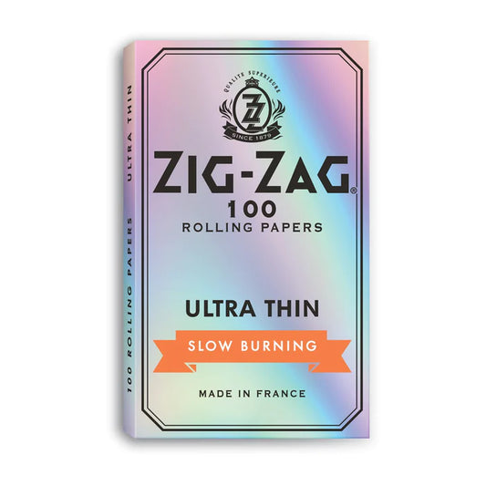 Zig-Zag Slow Burning Rolling Papers - Ultra Thin Single Wide