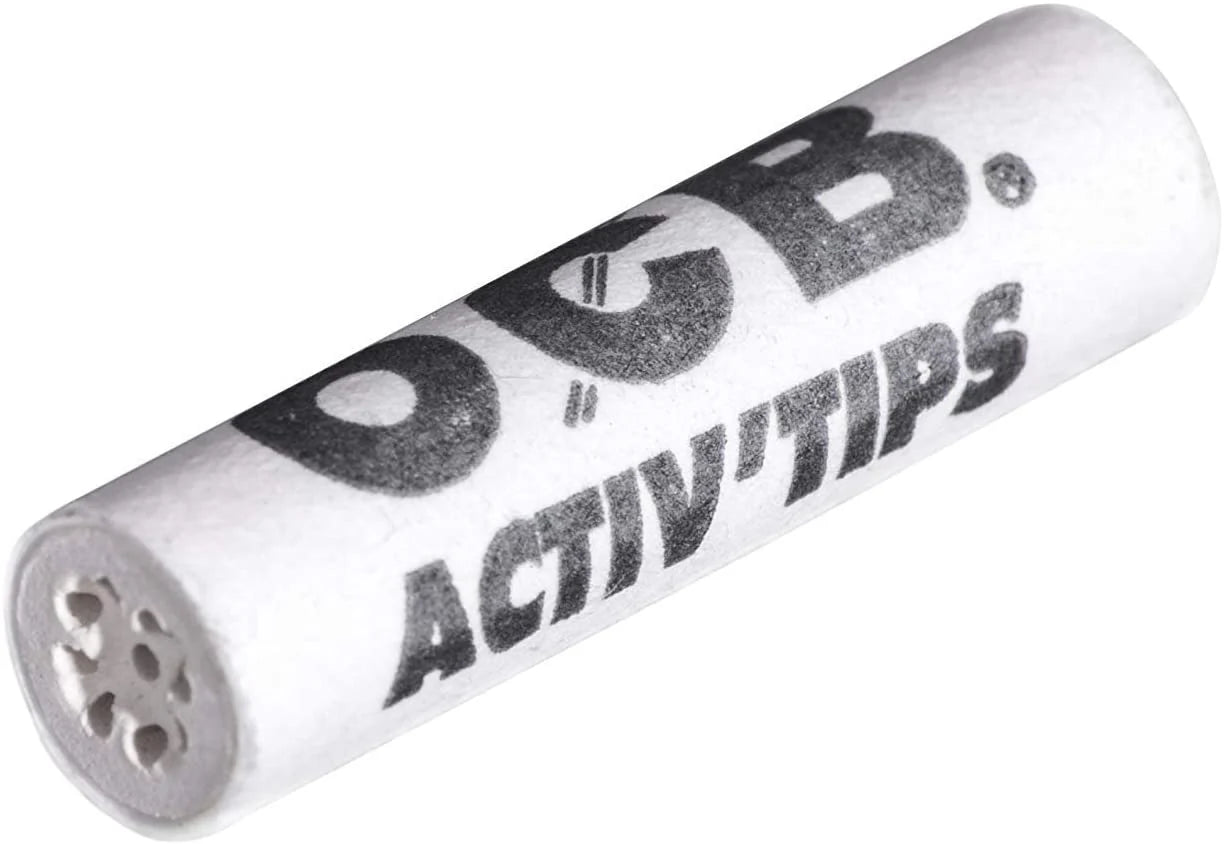 OCB Activ'Tips Slim Activated Charcoal Filters