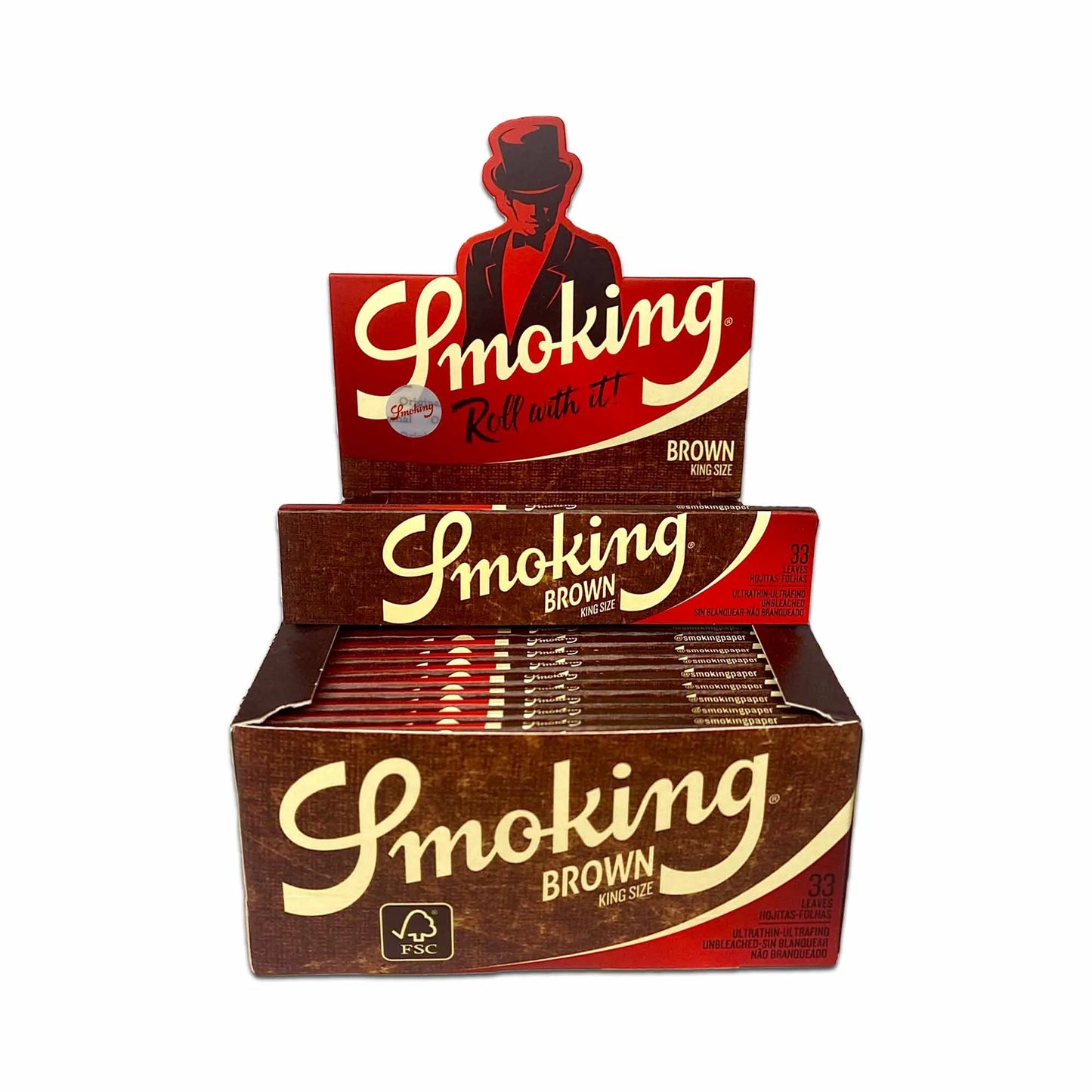Smoking Brown Rolling Paper - King Size