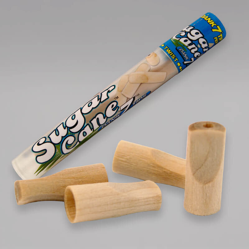 Dank 7 Wooden Tips - Sugarcane