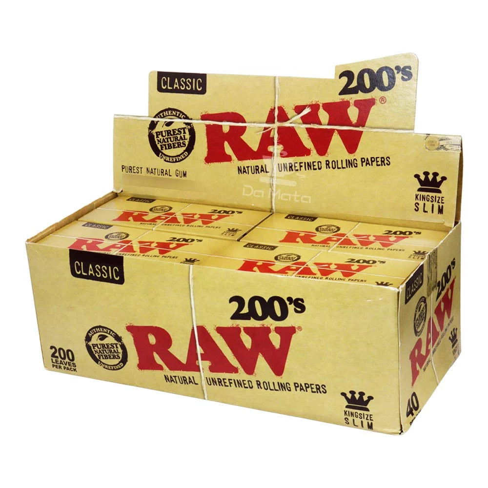 Raw Classic 200's - King Slim Size