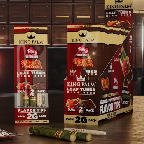 King Palm Dual Pack - Pomegranate & Chocolate