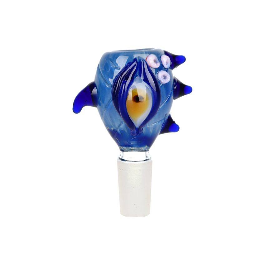 Horned Ogre Eye Bowl - Blue