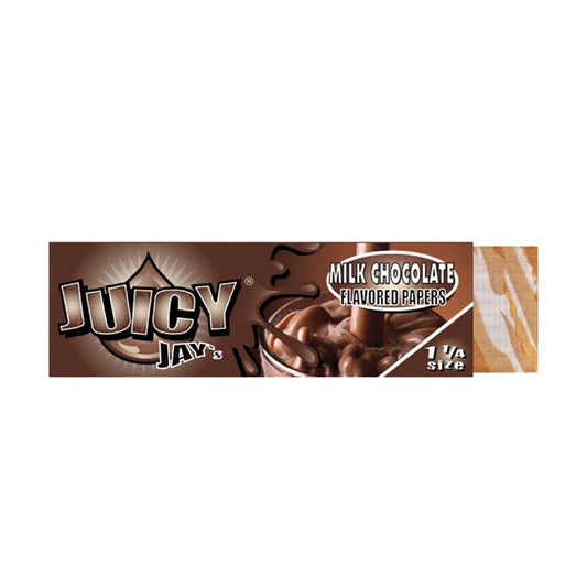 Juicy Jay's Flavored Papers 1 1/4 Size - Milk Chocolate
