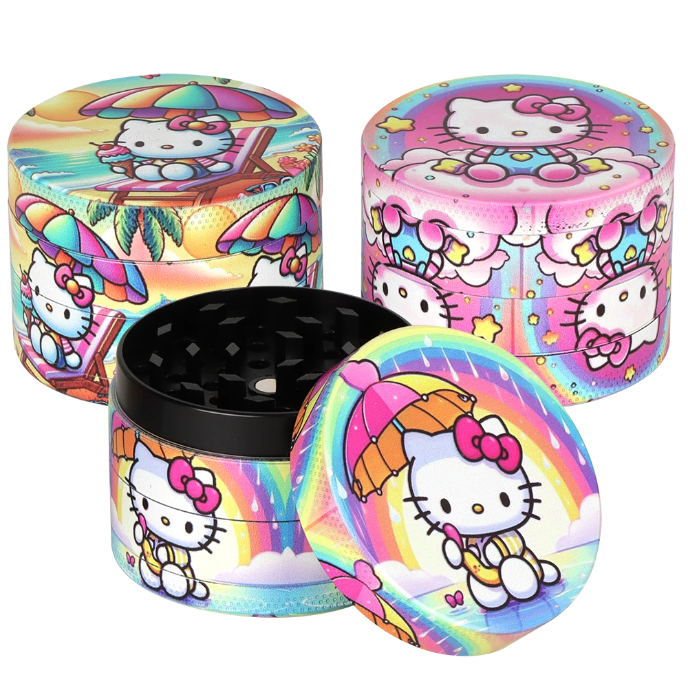 Kitty Aluminum Grinder 2" 4 piece