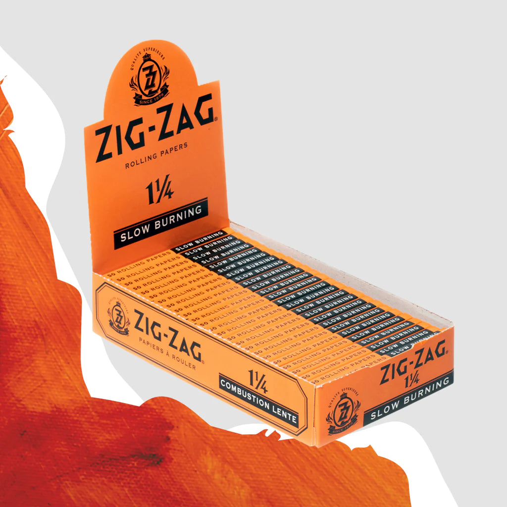 Zig-Zag Slow Burning Rolling Papers - 1 1/4 Size