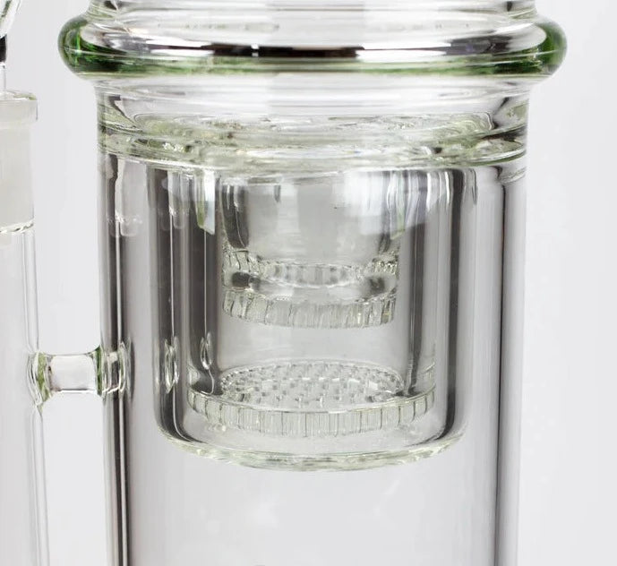 H2O Double Layered Honeycomb Perc - Blue