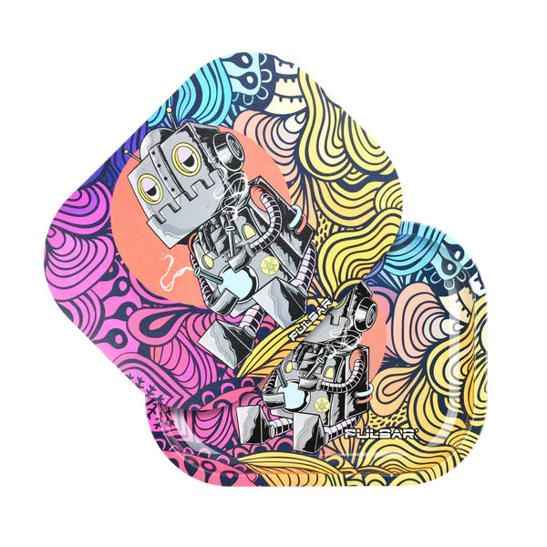 Pulsar Rolling Tray with Lid - DopeBot