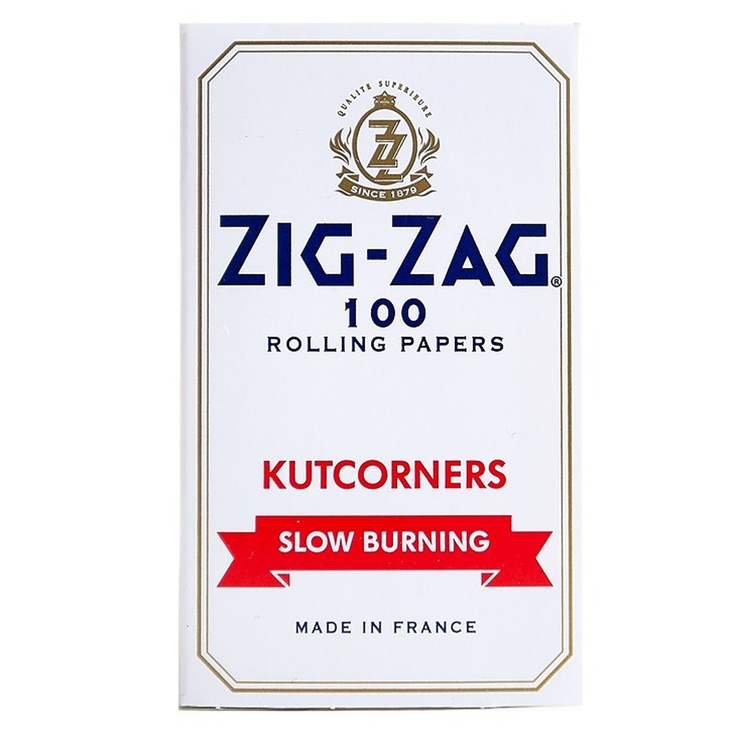 Zig-Zag Slow Burning Rolling Papers - Single Wide Kutcorners