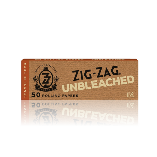 Zig-Zag Unbleached Rolling Papers - 1 1/4 Size