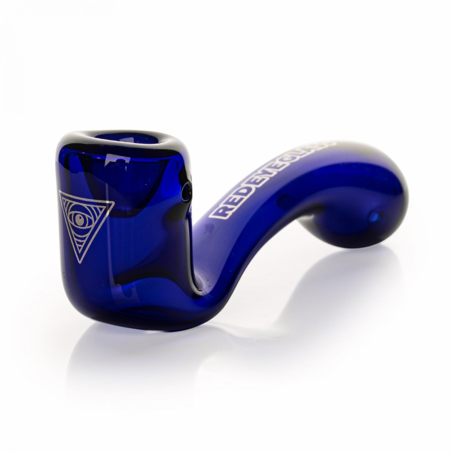 Red Eye Glass Sherlock Hand Pipe