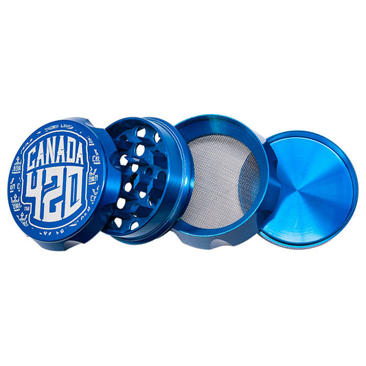 Crown "Canada 420" Grinder - Blue