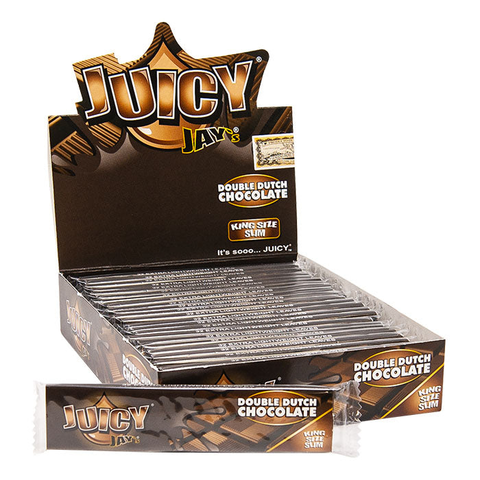 Juicy Jay's Flavored Papers King Size - Double Dutch Chocolate