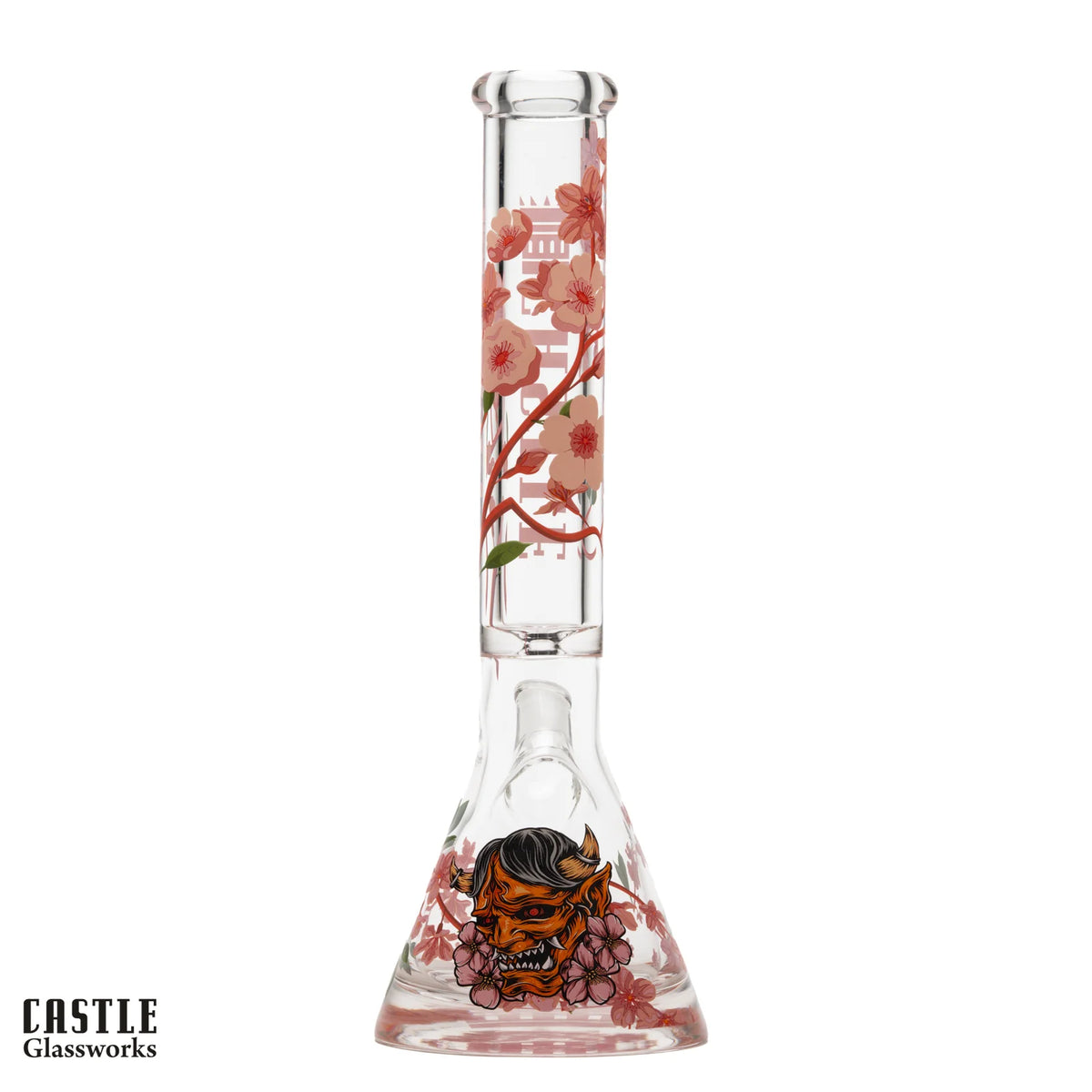 16" Cherry Blossom Beaker Bong 9mm