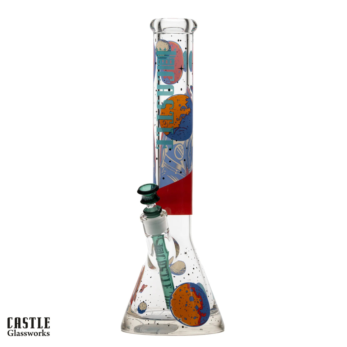 16" Space Case Beaker bong 9mm