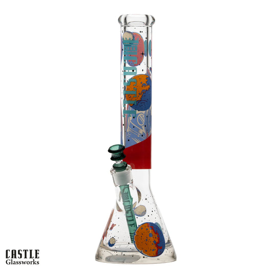 16" Space Case Beaker bong 9mm
