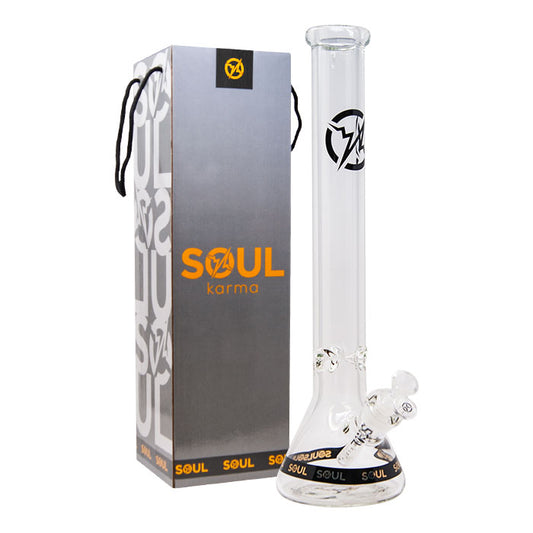 Soul Glass 18" Beaker - Black
