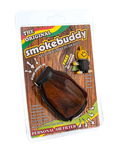 Wood-Patterned Smoke Buddy