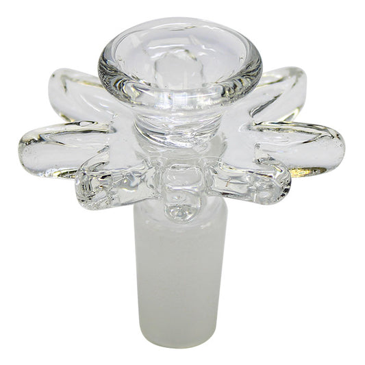 Marijuana Leaf Bowl - Clear