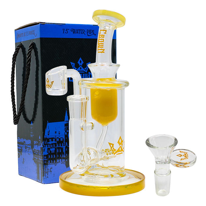 Crown Glass Mini Incycler - Yellow