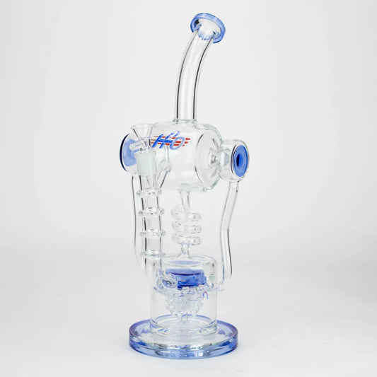 H2O Stemless Spiral Recycler - Blue