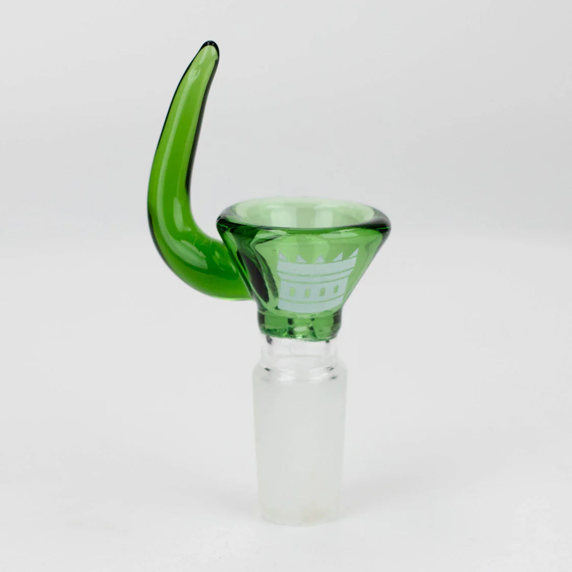 Castle Glassworks Horn Bowl - Green