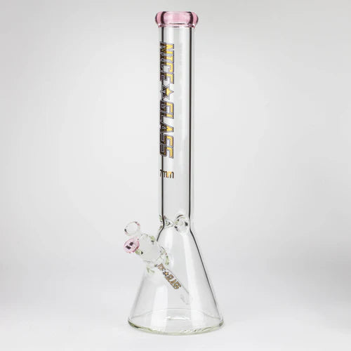 Nice Glass (NG) 7mm Beaker - Pink