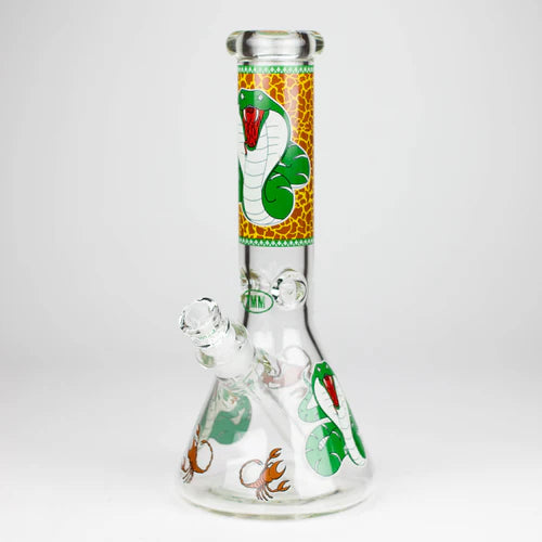 Fortune Glow-In-The-Dark Snake Beaker - Green